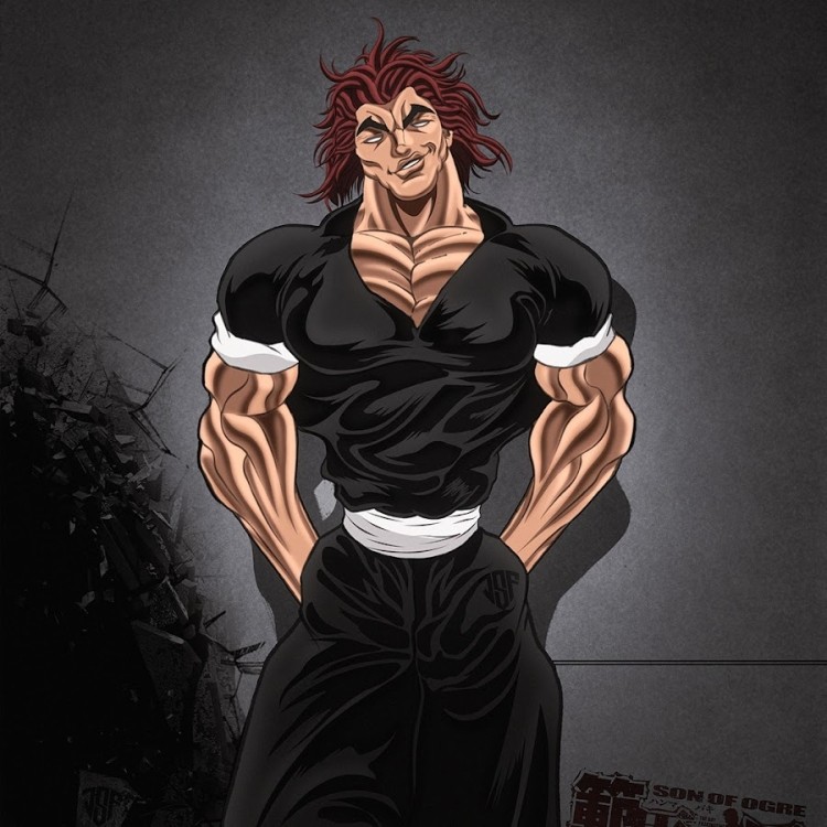 Create meme: Jack hanma the bucky fighter, bucky the fighter, Yujiro Bleach