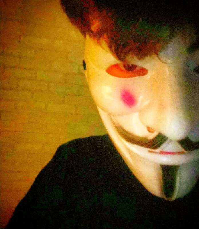 Create meme: people , boy , guy Fawkes 