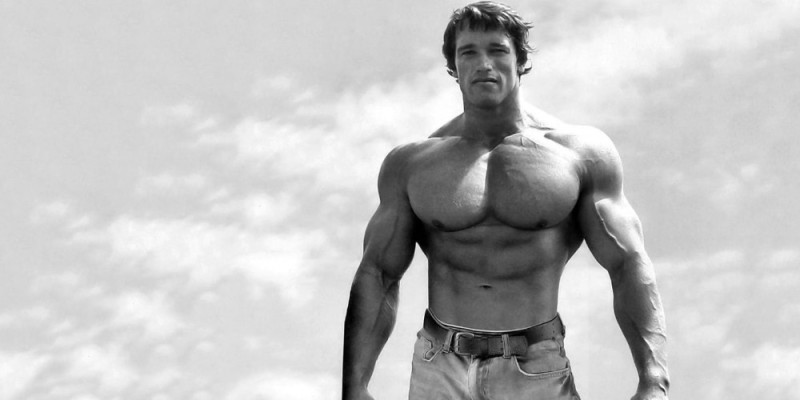 Create meme: Arnold Schwarzenegger , Arnold Schwarzenegger young, Arnold Schwarzenegger bodybuilding motivation