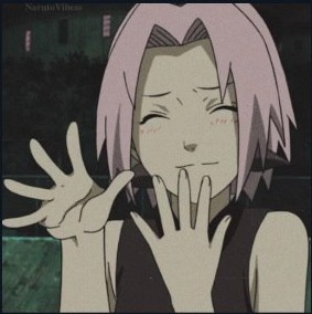 Create meme: Sakura Haruno , naruto Sakura, Hinata is jealous of Naruto for Sakura