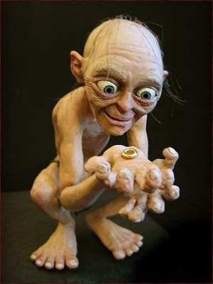 Create meme: golum the lord of the rings, the Lord of the rings Gollum, The lord of the rings gollum is my darling