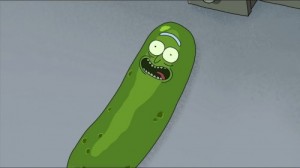 Create meme: Pickle Rick