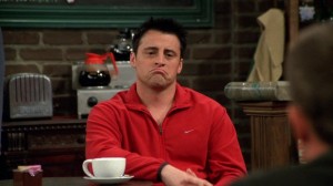 Create meme: surprised Joe tribbiani, Joe tribbiani, Joey tribbiani