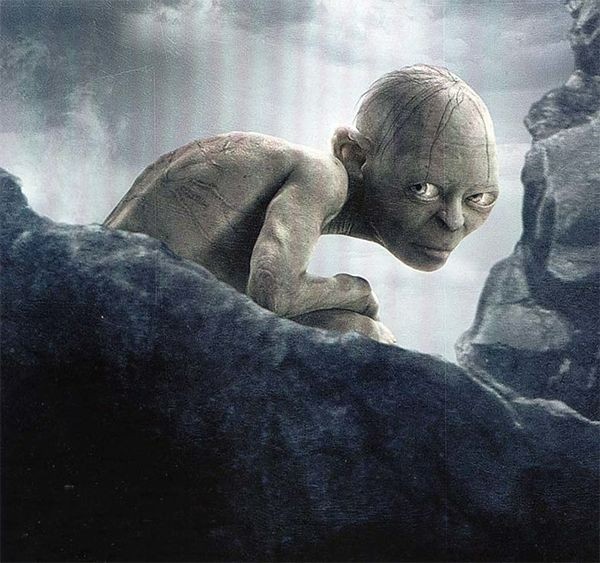 Create meme: Gollum from the Lord of the Rings, the Lord of the rings golum, Gollum 