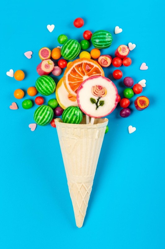 Create meme: candy wallpaper, sweetness background, lollipop background