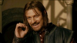 Create meme: meme Lord of the rings Boromir, the Lord of the rings Boromir, Sean bean Boromir