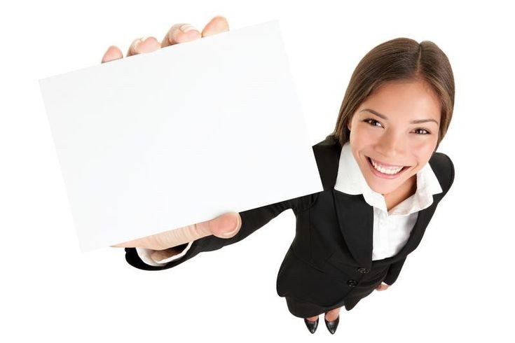 Create meme: a girl holds a sign, business woman, woman 