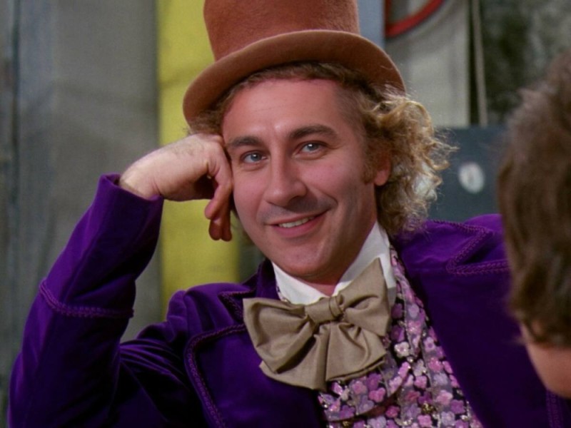 Create meme: come on tell me meme, Willy Wonka , tell me 