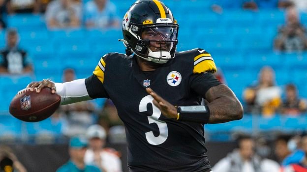 Create meme: Dwayne haskins nfl, pittsburgh steelers, american football