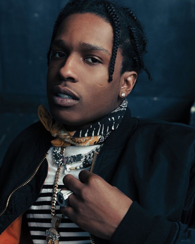 Create meme: asap rocky , asap rocky, American rappers 