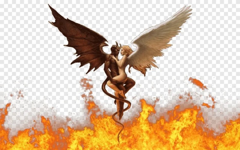 Создать мем: ангел и демон в одном, ангел и демон ххэ, ангел и демон кира