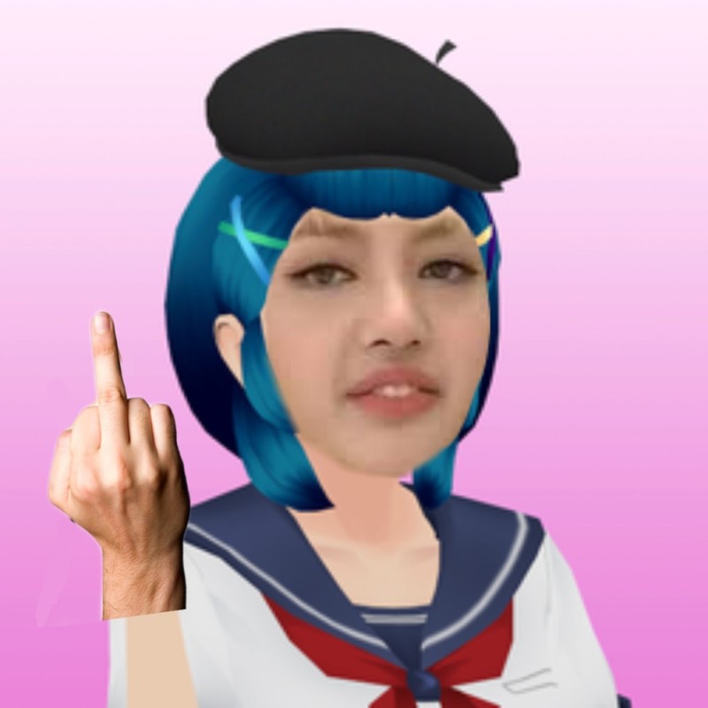 Create meme: yandere face, yandere simulator mei mio, simulator andere