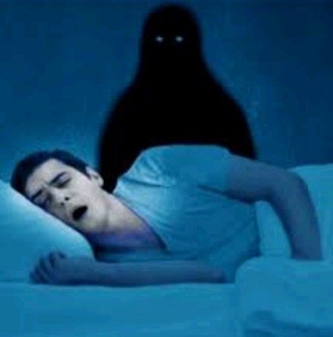 Create meme: sleep paralysis, paranormal activity, somnambulism