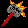 Create meme: banhammer, The hammer of Banhammer, Ban's hammer