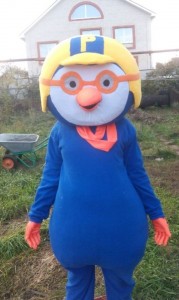 Create meme: costume penguin pororo, mascot gin, life-size costumes