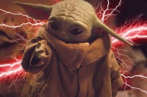 Create meme: iodine, star wars, baby Yoda