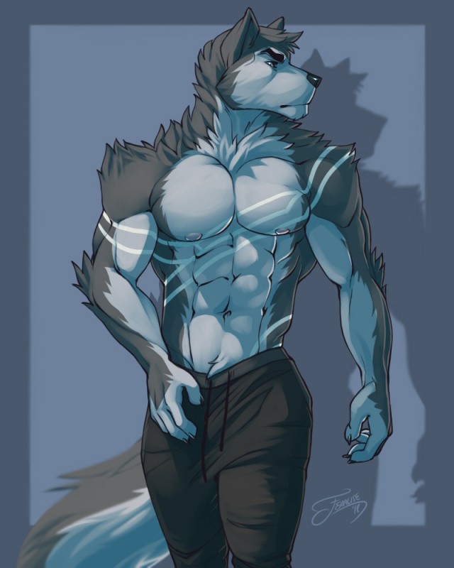 Create meme: furry wolf, furry boy wolf alpha, wolf furry art