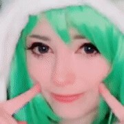 Создать мем: hatsune miku cosplay, косплей, honey_cot слив