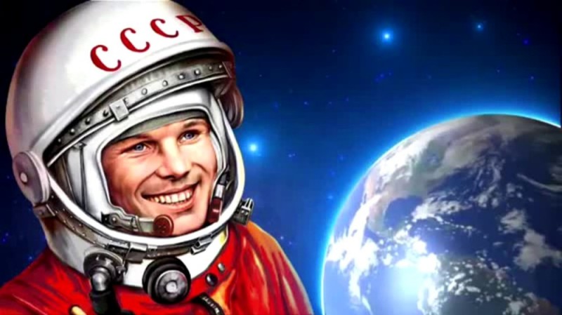 Создать мем: гагарин первый, первый космонавт юрий гагарин, гагарин в космос