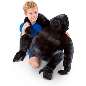 Создать мем: плюшевая горилла, мягкая игрушка горилла, большая плюшевая горилла