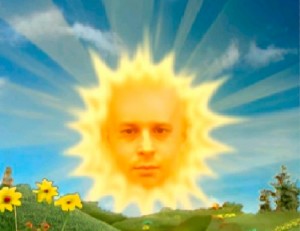 Create meme: the sun, Teletubbies sun, the sun from Teletubbies