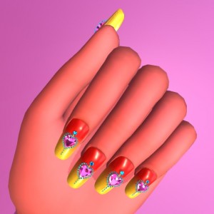 Create meme: nail design, manicure, nails in style