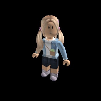 Avatar of a girl character in roblox