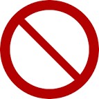 Create meme: prohibition signs , the ban icon, sign of ban