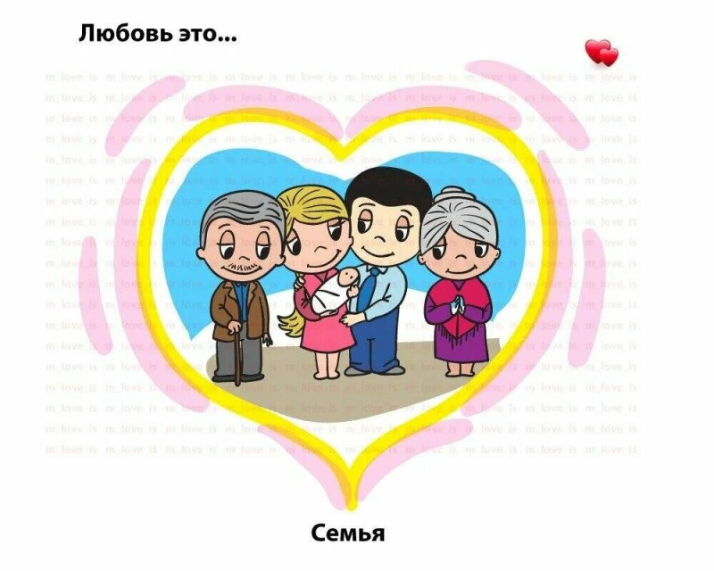 Create meme: love family, love of , love is love