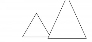 Создать мем: фигуры треугольник для печати, равносторонний треугольник шаблон, треугольник