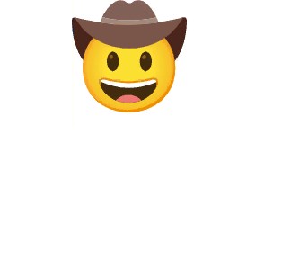 Create meme: Emoji, Emoji cowboy, Smiley cowboy