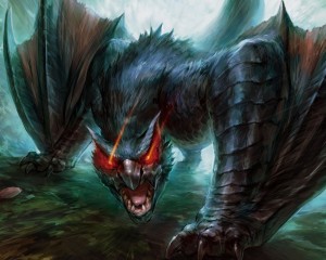 Создать мем: наргакуга монстер хантер арт, Dragon Fantasy, дракон фэнтези