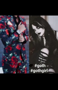 Create meme: woman, Gothic beauty, Gothic girls