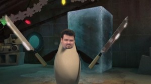 Create meme: penguin from Madagascar, penguin Rico with a knife