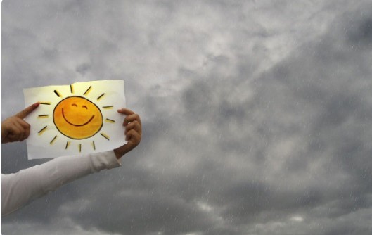 Create meme: the sun , a positive morning, positive thoughts