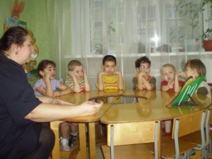 Create meme: kindergarten Daisy Dmitrov, the middle group, educator