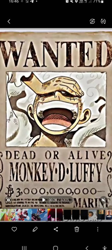 Create meme: The poster is wanted by Luffy, monkey D. luffy, Mugivar Awards