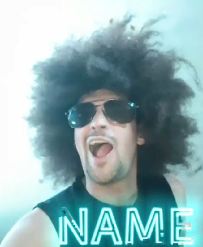 Создать мем: afro, певцы, lmfao