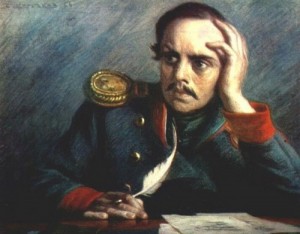 Create meme: the poet, patron, lermontov