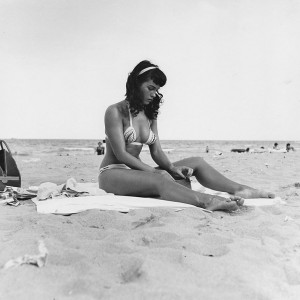 Create meme: betty page style, bathing suits 20 years, bettie page