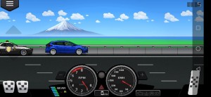 Создать мем: pixel car racer 2, игра пиксел гонки, pixel car racer supra