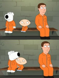 Create meme: Stewie Griffin, Peter Griffin, family family guy