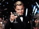 Create meme: the great Gatsby Leonardo DiCaprio with a glass of, Leonardo DiCaprio the great Gatsby, leonardo dicaprio