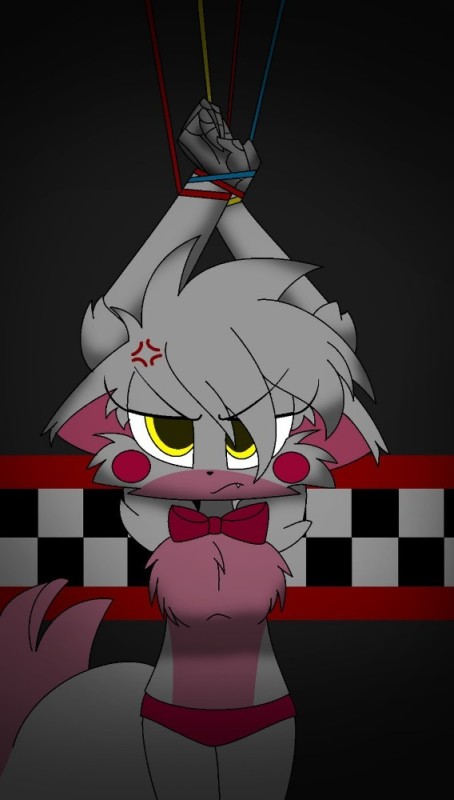 Create meme: animatronics the mangle, the mangle is the mangle, the mangle 