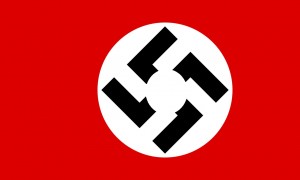 Создать мем: hitler, swastika, nazi germany