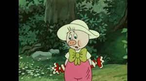 Create meme: Piglet Winnie the Pooh cartoon, the adventures of pig funtik