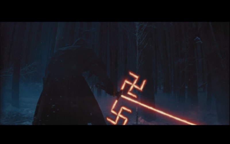 Create meme: star wars Kyle Wren, star wars episode , Kylo Ren's Star Wars Sword