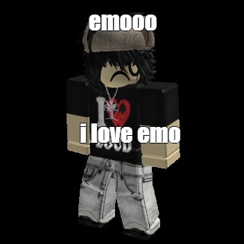Create meme emo roblox, emo roblox boy, roblox avatar emo