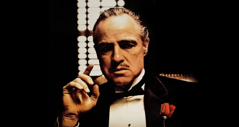Create meme: Vito Corleone, don Corleone meme , don Corleone Smoking a cigar