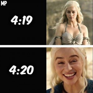 Create meme: daenerys is evil, Emilia Clarke as daenerys Targaryen laughs, Daenerys Targaryen